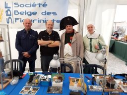 Visite impériale au stand SBF