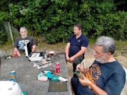Philippe, Pascal et Mario